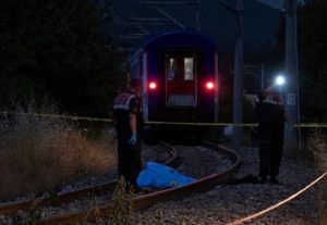 Kütahya’da Tren Kazasında Hayatını Kaybeden Kadın